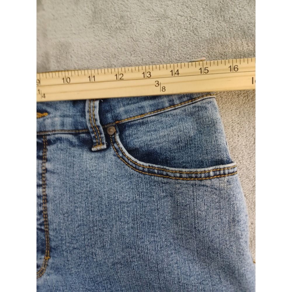 Gloria Vanderbilt Amanda Jeans Size 10 Raw Hem Straight Leg Stretch Everyday‎ - Picture 8 of 10